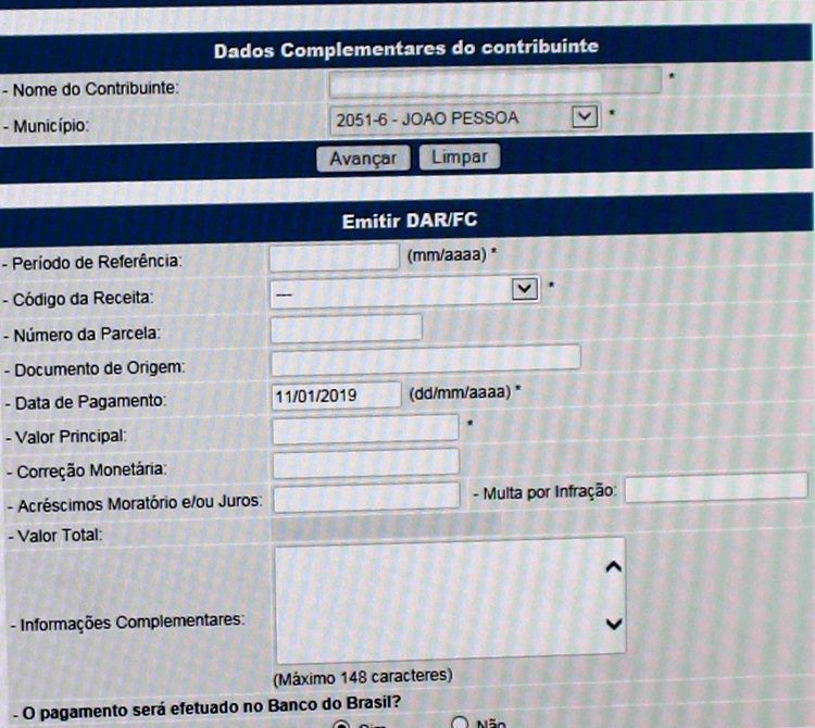 ICMS poderá ser pago por Ficha de Compensação em toda rede bancária ...