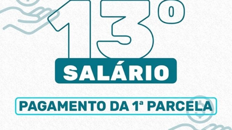 ANÚNCIO SALÁRIO 13º