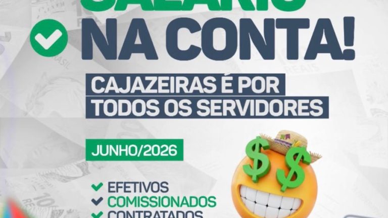 Cajazeiras Salário Junho
