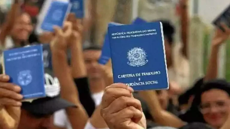 Carteira de Trabalho nas m
