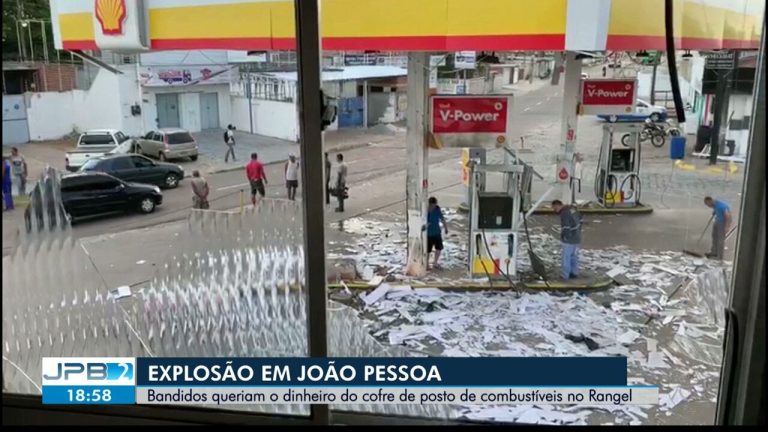 Explosão posto